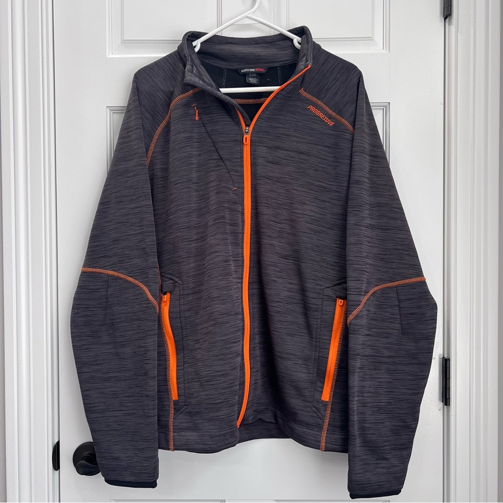 North End Sports Jacket Progressive Insurance Women’s Size XXL